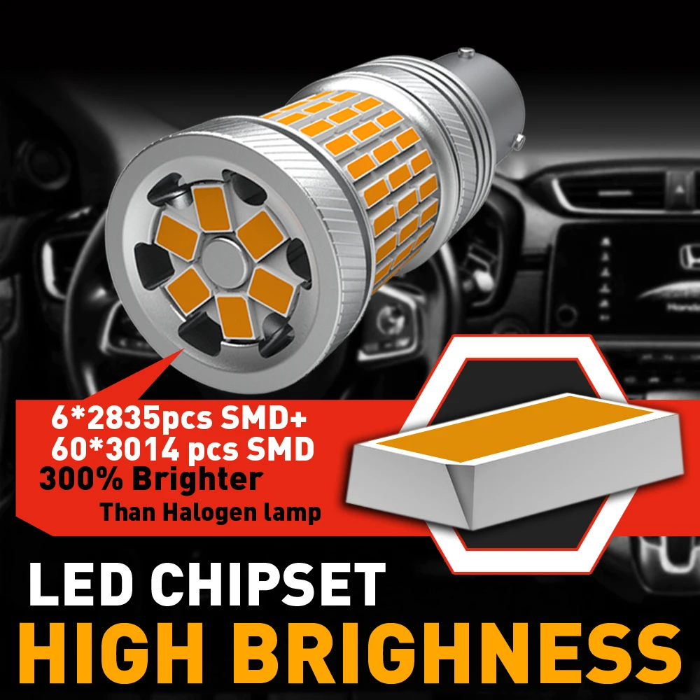 2x PY21W W21W LED Canbus Error Free No Hyper Flash LED ba15s Bau15s 1156 wy21w T20 7440 LED Turn Signal Brake Car Lights Orange
2x PY21W W21W LED Canbus Error Free No Hyper Flash LED ba15s Bau15s 1156 wy21w T20 7440 LED Turn Signal Brake Car Lights Orange