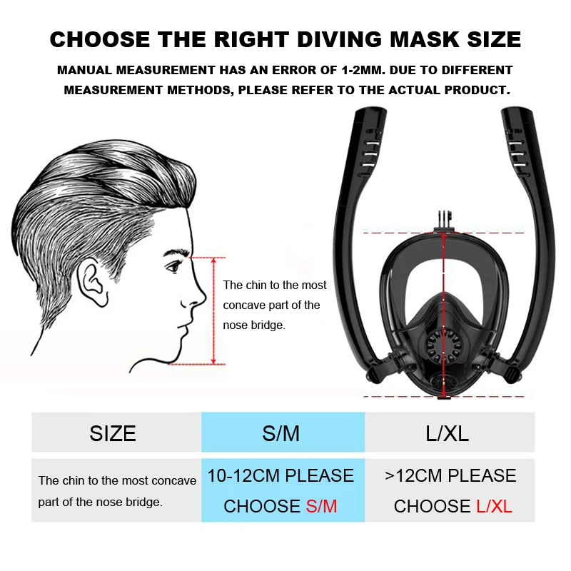 Adult Diving Mask Scuba Double Snorkel Full Face Anti-Fog K3 Snorkeling Mask Kid Swimming Underwater Respirator Diving Equipment
Adult Diving Mask Scuba Double Snorkel Full Face Anti-Fog K3 Snorkeling Mask Kid Swimming Underwater Respirator Diving Equipment
