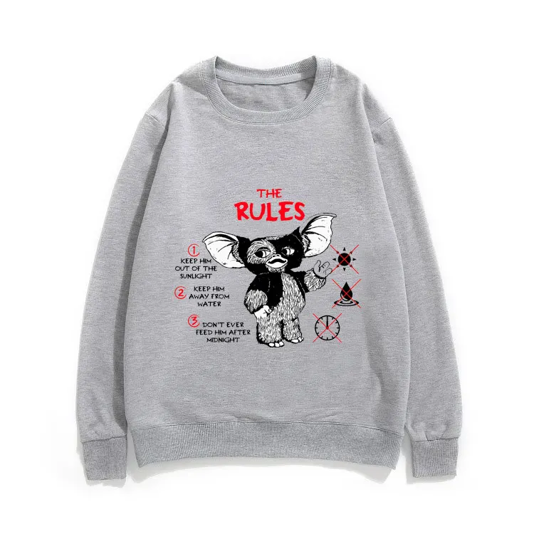 Personality Creativity Your Pet Mogwai Gremlins Sweatshirt Men Oversized Sweatshirts Gizmo 80s Movie Mogwai Monster Sci Fi Tops
Personality Creativity Your Pet Mogwai Gremlins Sweatshirt Men Oversized Sweatshirts Gizmo 80s Movie Mogwai Monster Sci Fi Tops