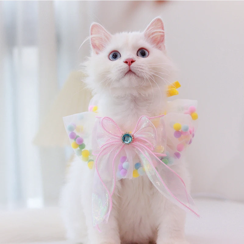 Luxury Design Glittery Cat Accessories Necklace Jeweled Plush Tulle Dog Kitten Bows Bandana Poodle Keychain Choker Pomeranian
Luxury Design Glittery Cat Accessories Necklace Jeweled Plush Tulle Dog Kitten Bows Bandana Poodle Keychain Choker Pomeranian