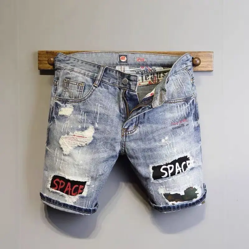 Discounts 2021new summer knee length men's slim joker breeches men's shorts elastic overalls Bull-puncher knickers denim shorts
Discounts 2021new summer knee length men's slim joker breeches men's shorts elastic overalls Bull-puncher knickers denim shorts