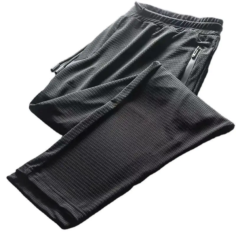 

Спортивные штаны мужские, быстросохнущие дышащие тонкие дышащие сетчатые воздухопроницаемые для бега и фитнеса, лето