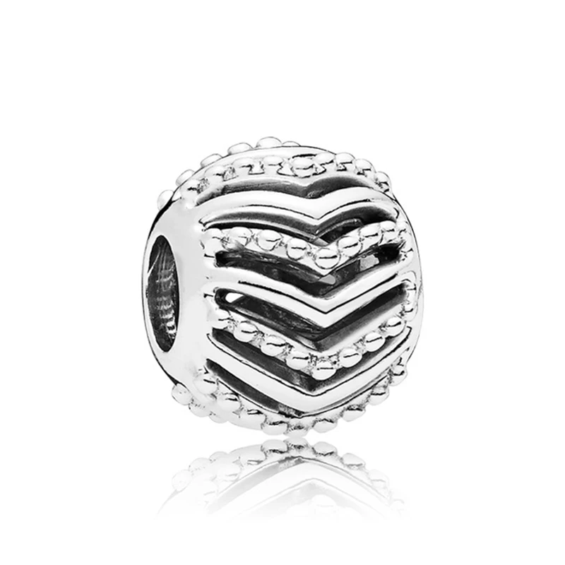 Женские ажурные бусины из серебра 925 пробы, для браслетов и ожерелий 
Женские ажурные бусины из серебра 925 пробы, для браслетов и ожерелий