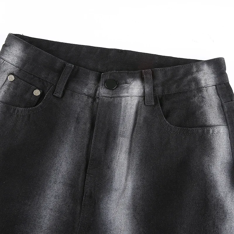 2020 Autumn Winter New Retro Black Tooling Jeans Casual Fashion High Waist Slim Loose Straight Leg Pants Women Streetwear
2020 Autumn Winter New Retro Black Tooling Jeans Casual Fashion High Waist Slim Loose Straight Leg Pants Women Streetwear