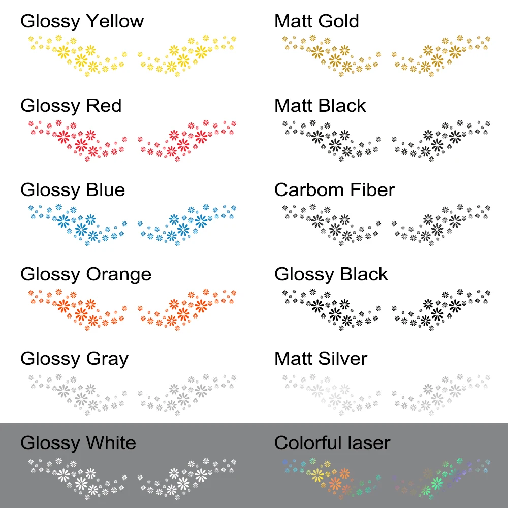 Car Body Sticker For Audi A4 A3 Acura TSX RSX MDX Alfa Romeo 159 Giulia Car Tuning Accessories DIY Flower Decals 60pcs/Set
Car Body Sticker For Audi A4 A3 Acura TSX RSX MDX Alfa Romeo 159 Giulia Car Tuning Accessories DIY Flower Decals 60pcs/Set