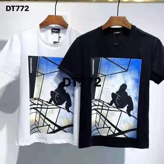 Летняя футболка DSQ2 с круглым вырезом и коротким рукавом, подлинная мужская одежда за рубежом, DT772
Летняя футболка DSQ2 с круглым вырезом и коротким рукавом, подлинная мужская одежда за рубежом, DT772