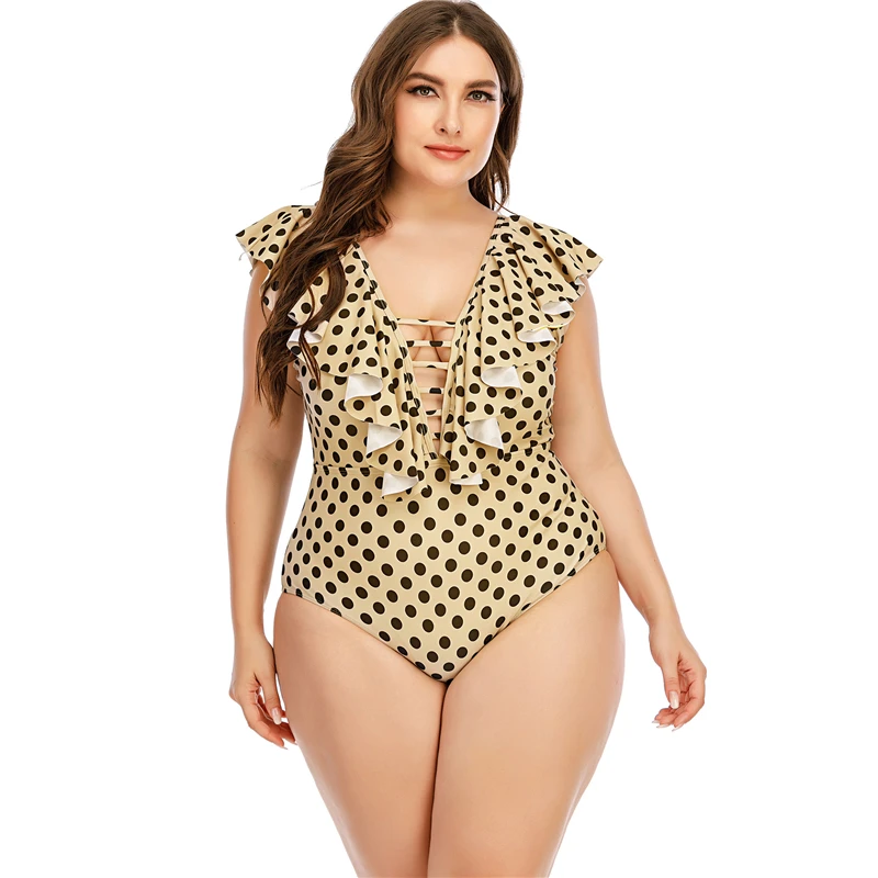 Plus Size L-5XL Sexy Ruffle One Piece Swimsuit Monokini Women 2022 Swimming Bathsuit Female Large Bodysuit Beachwear Swimwear
Plus Size L-5XL Sexy Ruffle One Piece Swimsuit Monokini Women 2022 Swimming Bathsuit Female Large Bodysuit Beachwear Swimwear