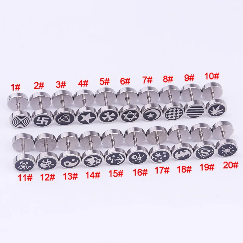 Ear Ring Studs Helix Cartilage Barbell Earrings Conch Rook Tragus Stud Labret Septum Earring Piercing Set Body Jewelry H6
Ear Ring Studs Helix Cartilage Barbell Earrings Conch Rook Tragus Stud Labret Septum Earring Piercing Set Body Jewelry H6