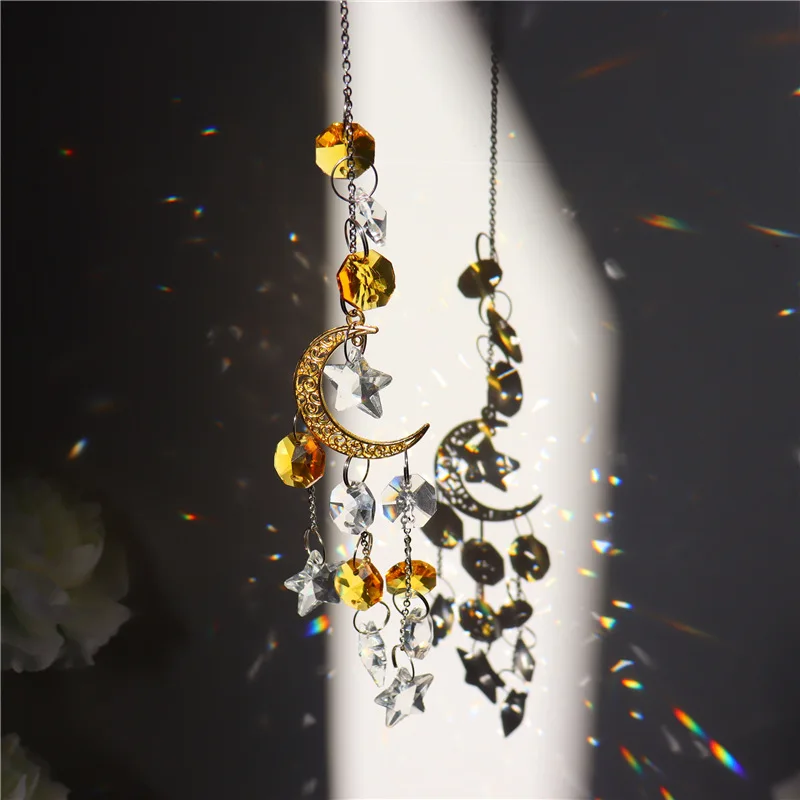 Window Beautiful Hanging Ornament Crystal Prism Suncatcher Crystal Pendant For Indoor Garden GQ
Window Beautiful Hanging Ornament Crystal Prism Suncatcher Crystal Pendant For Indoor Garden GQ