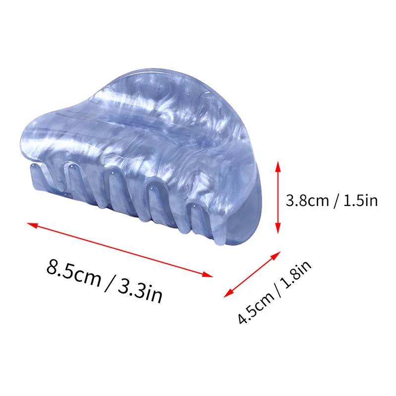 1PC Women Hair Clip Girls Vintage Fashion Acrylic Marble Hairpins Solid Hairgrip Hair Accessories Grabbing Hair Claw Headwear
1PC Women Hair Clip Girls Vintage Fashion Acrylic Marble Hairpins Solid Hairgrip Hair Accessories Grabbing Hair Claw Headwear
