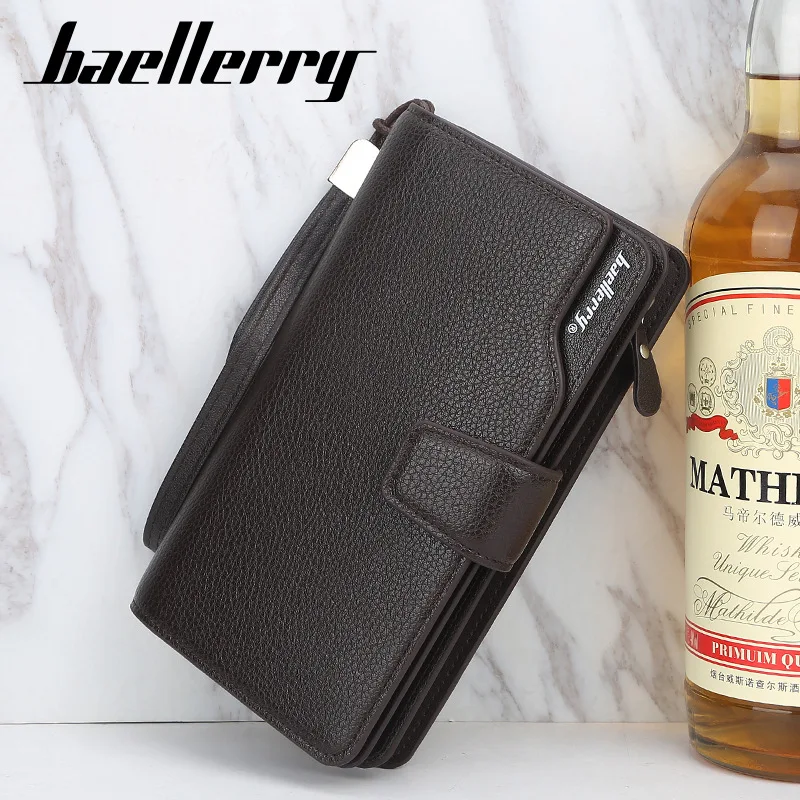 Quality Brand Men Wallets Long Style Large Capacity PU Leather Wallet Men Multifunctional Zipper Handbag Card Holder Purse
Quality Brand Men Wallets Long Style Large Capacity PU Leather Wallet Men Multifunctional Zipper Handbag Card Holder Purse