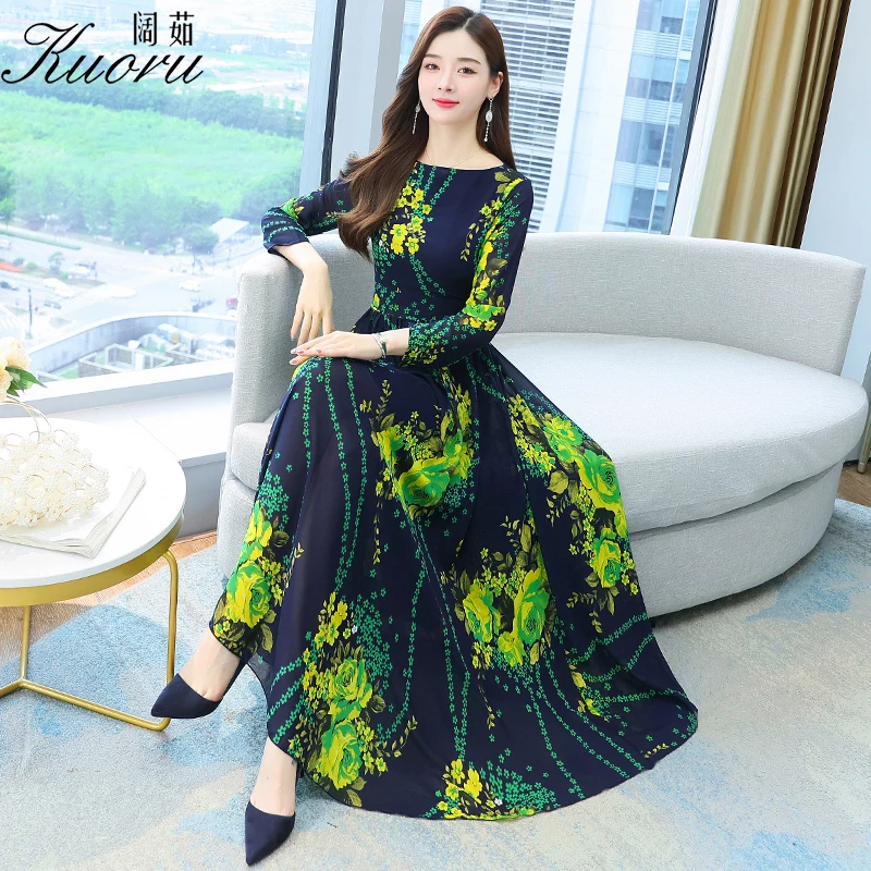 Women Pink Chiffon Casual Dress Autumn Long Sleeve Vestido Midi Sukienka W Kwiaty O Neck Spring Robe Longue M-4XL Green Vestidos
Women Pink Chiffon Casual Dress Autumn Long Sleeve Vestido Midi Sukienka W Kwiaty O Neck Spring Robe Longue M-4XL Green Vestidos