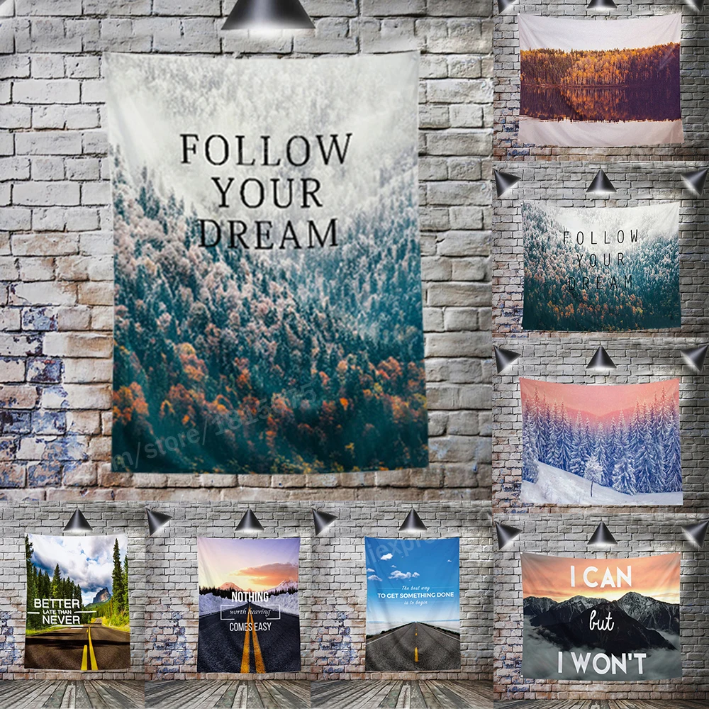 Landscape Inspirational Words Flag 3*5FT 96*144CM Hang Home Decoration Wall Poster Banner Metope Adornment 4 Grommets Custom
Landscape Inspirational Words Flag 3*5FT 96*144CM Hang Home Decoration Wall Poster Banner Metope Adornment 4 Grommets Custom