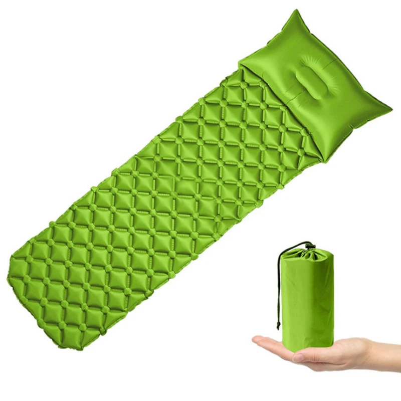 Ultralight Folding Waterproof air mattress Portable Inflatable Mattress with pillow camping cushion pad
Ultralight Folding Waterproof air mattress Portable Inflatable Mattress with pillow camping cushion pad