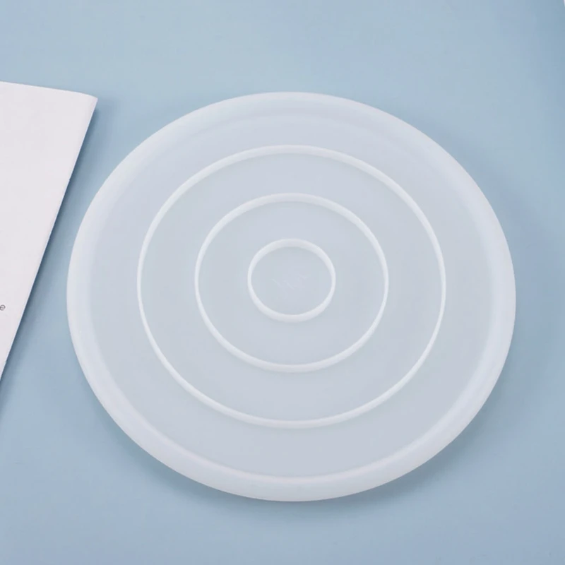 Coaster Round Tray Mirror Plate Casting Silicone Mould Crystal Epoxy Resin Mold DIY Crafts Jewelry Making Tools
Coaster Round Tray Mirror Plate Casting Silicone Mould Crystal Epoxy Resin Mold DIY Crafts Jewelry Making Tools