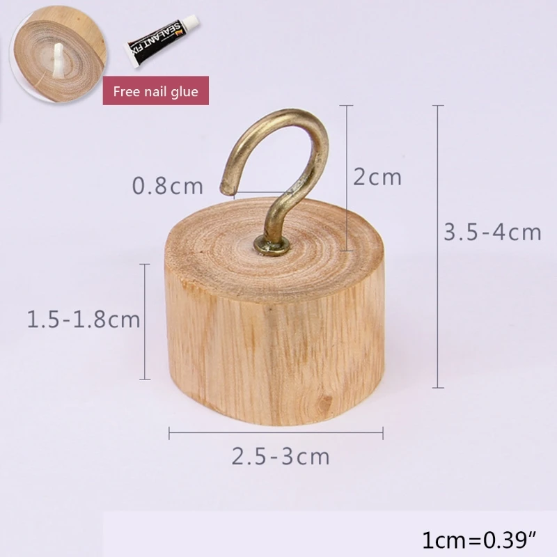 X7XD 5pcs Wood Wall Hooks Coat Hook Rustic Wall Mounted Robe Hat Hook for Hanging Key
X7XD 5pcs Wood Wall Hooks Coat Hook Rustic Wall Mounted Robe Hat Hook for Hanging Key