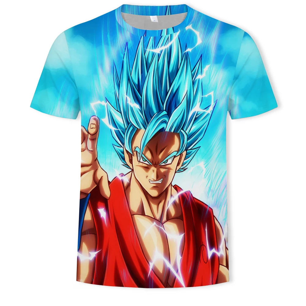 Hot selling fashion handsome anime dragon ball printing 3D men's T-shirt street slim casual short-sleeved T-shirt 
Hot selling fashion handsome anime dragon ball printing 3D men's T-shirt street slim casual short-sleeved T-shirt