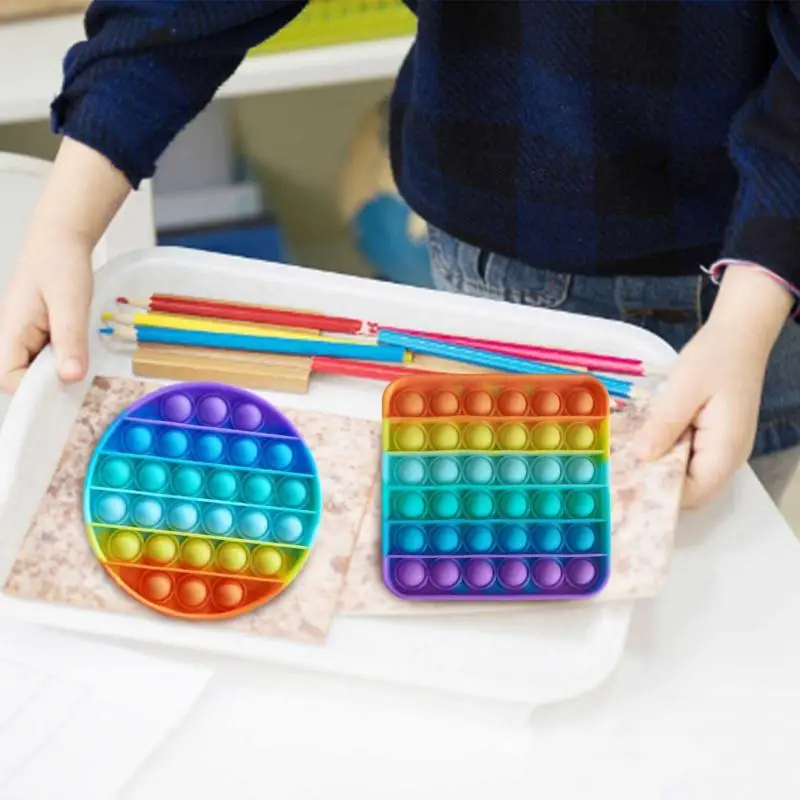 New Fidget Simple Dimple Colorful Toys Stress Relief Hand Fidget Toys for Early Educational Kids Toys Birthday Gifts
New Fidget Simple Dimple Colorful Toys Stress Relief Hand Fidget Toys for Early Educational Kids Toys Birthday Gifts