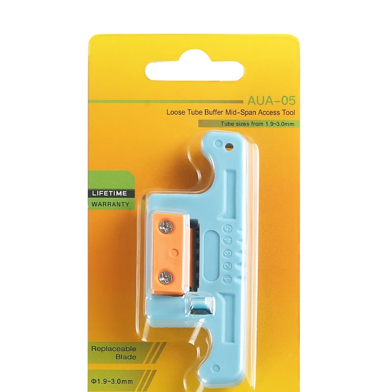 MSAT-5 Fiber Optical Cable Ribbon Stripper MSAT 5 Loose Tube Buffer Mid-Span Access Tool 1.9mm to 3.0mm AUA-05 gift the blade
MSAT-5 Fiber Optical Cable Ribbon Stripper MSAT 5 Loose Tube Buffer Mid-Span Access Tool 1.9mm to 3.0mm AUA-05 gift the blade