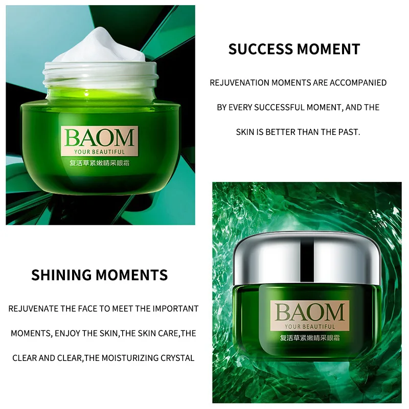 Natural Resurrection Grass Eye Cream Firming Skin Moisturizing Anti-puffiness Black Circles Brighten Skin Tone Eye Cream
Natural Resurrection Grass Eye Cream Firming Skin Moisturizing Anti-puffiness Black Circles Brighten Skin Tone Eye Cream