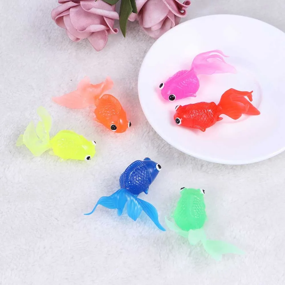 12pcs Realistic Goldfish Funny TPR Goldfish Model Figure Set Party Favors Gifts For Kids Children (Mixed Color)
12pcs Realistic Goldfish Funny TPR Goldfish Model Figure Set Party Favors Gifts For Kids Children (Mixed Color)