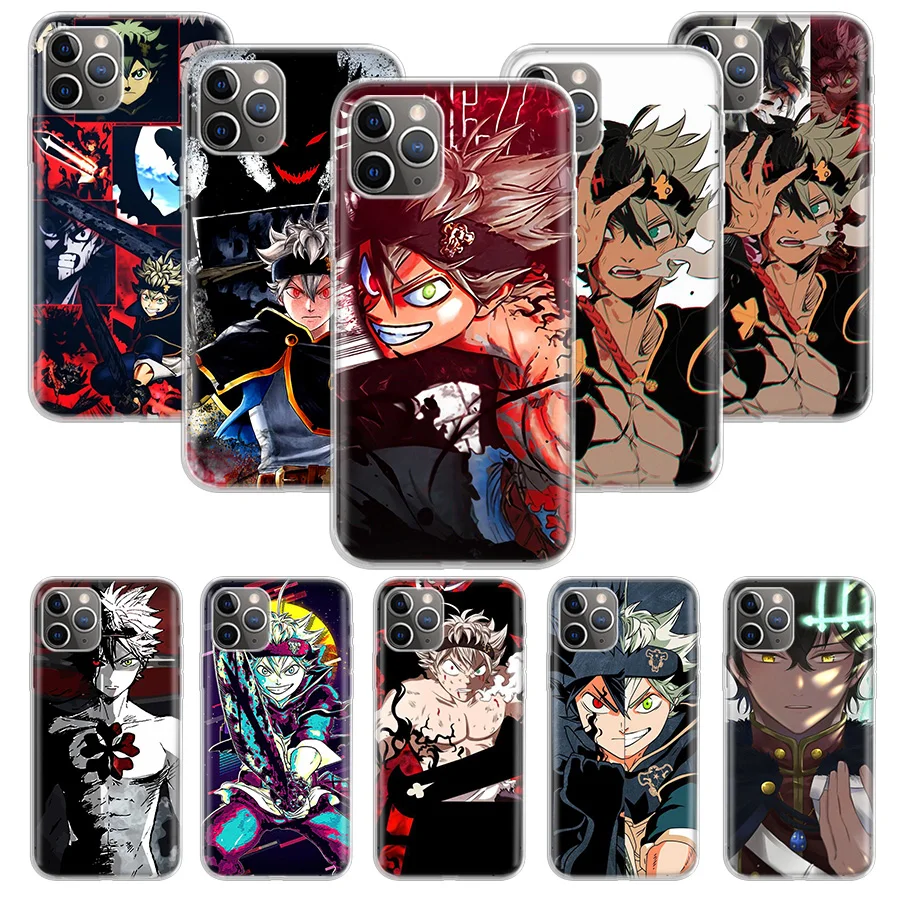 Clover Anime Asta Phone Case For iPhone 11 12 13 Pro Max 13 Mini XR X XS Max 7 8 6 6S Plus Silicone Back Cover Funda Capa
Clover Anime Asta Phone Case For iPhone 11 12 13 Pro Max 13 Mini XR X XS Max 7 8 6 6S Plus Silicone Back Cover Funda Capa