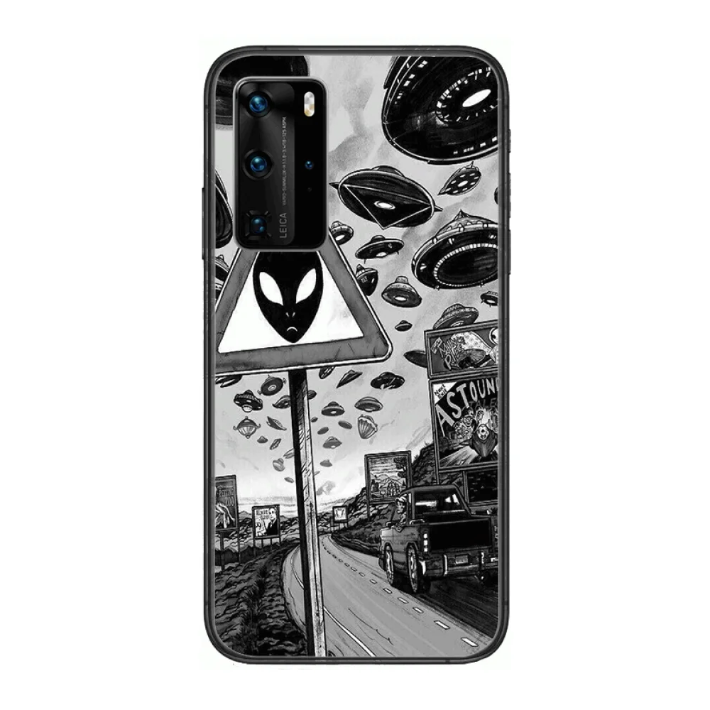 UFO Shockproof Phone Case For Huawei P 40 30 20 10 Lite Smart Z Pro Black Etui Coque Painting Hoesjes comic fashion
UFO Shockproof Phone Case For Huawei P 40 30 20 10 Lite Smart Z Pro Black Etui Coque Painting Hoesjes comic fashion