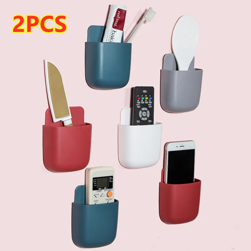 2PCS Wall-Mounted Storage Box for Home Air Conditioning TV Remote Control Organizer Case Self-adhesive Phone Charging Plug Stand
2PCS Wall-Mounted Storage Box for Home Air Conditioning TV Remote Control Organizer Case Self-adhesive Phone Charging Plug Stand