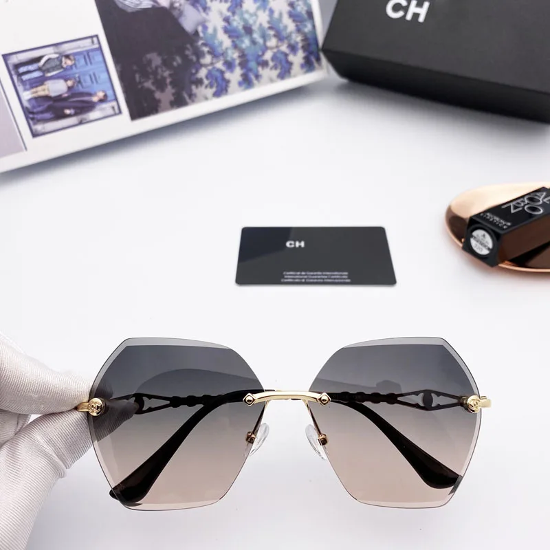 2021 New Sunglasses Polarized Women Gradient Sunglasses Famous Designer Brand Sunglasses Frameless Irregular Glasses Uv400
2021 New Sunglasses Polarized Women Gradient Sunglasses Famous Designer Brand Sunglasses Frameless Irregular Glasses Uv400