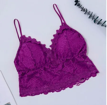 Crop Top Women Plus Size Lace Vest Summer Top Wireless Bra Sexy V-Neck Tank Top Tee Crop Top Camisole feminino
Crop Top Women Plus Size Lace Vest Summer Top Wireless Bra Sexy V-Neck Tank Top Tee Crop Top Camisole feminino