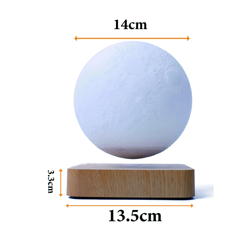 2021 New Magnetic Levitation Moon Lamp LED Decoration Table Light Touched Switch for Bedroom Bedside Children Night Light
2021 New Magnetic Levitation Moon Lamp LED Decoration Table Light Touched Switch for Bedroom Bedside Children Night Light