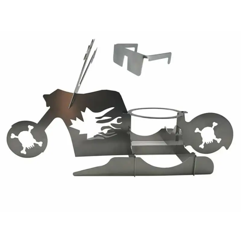 Motorcycle Design Car ornaments decorations 2 in 1 Chicken roast Stand Stainless Steel Chicken Roasting Rack BBQ Accessories
Motorcycle Design Car ornaments decorations 2 in 1 Chicken roast Stand Stainless Steel Chicken Roasting Rack BBQ Accessories