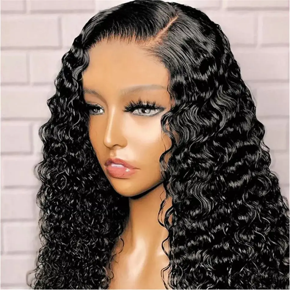 180%Density Long Kinky Curly Synthetic Lace Front Wig For Black Women With BabyHair Preplucked Daily 26inch Deep Part Wig
180%Density Long Kinky Curly Synthetic Lace Front Wig For Black Women With BabyHair Preplucked Daily 26inch Deep Part Wig