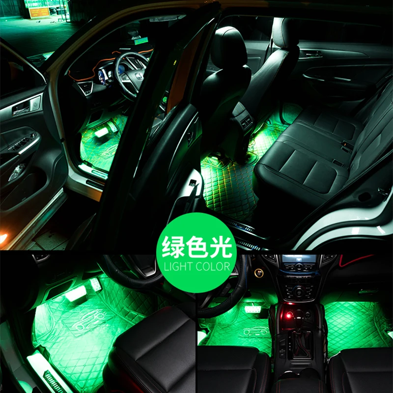 Multicolor Car 9 LED 2 In1 Interior Atmosphere Lights Dash Floor Foot Strip Lights Cigarette Lighter Adapter Decorative Lamp
Multicolor Car 9 LED 2 In1 Interior Atmosphere Lights Dash Floor Foot Strip Lights Cigarette Lighter Adapter Decorative Lamp