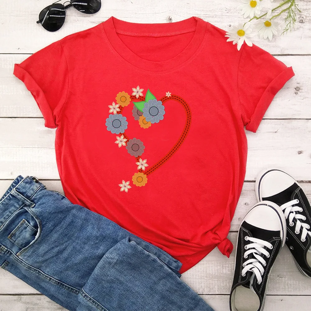 Love Print T Shirt Women Short Sleeve O Neck Loose Tshirt Summer Women Causal Tee Shirt Tops TX9865
Love Print T Shirt Women Short Sleeve O Neck Loose Tshirt Summer Women Causal Tee Shirt Tops TX9865
