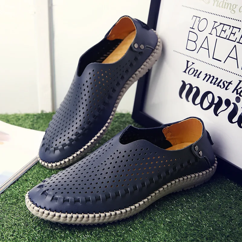 Summer Sandals Men Slippers Summer Casual Leather Flat Shoes Soft Comfortable Beach Sandals
Summer Sandals Men Slippers Summer Casual Leather Flat Shoes Soft Comfortable Beach Sandals