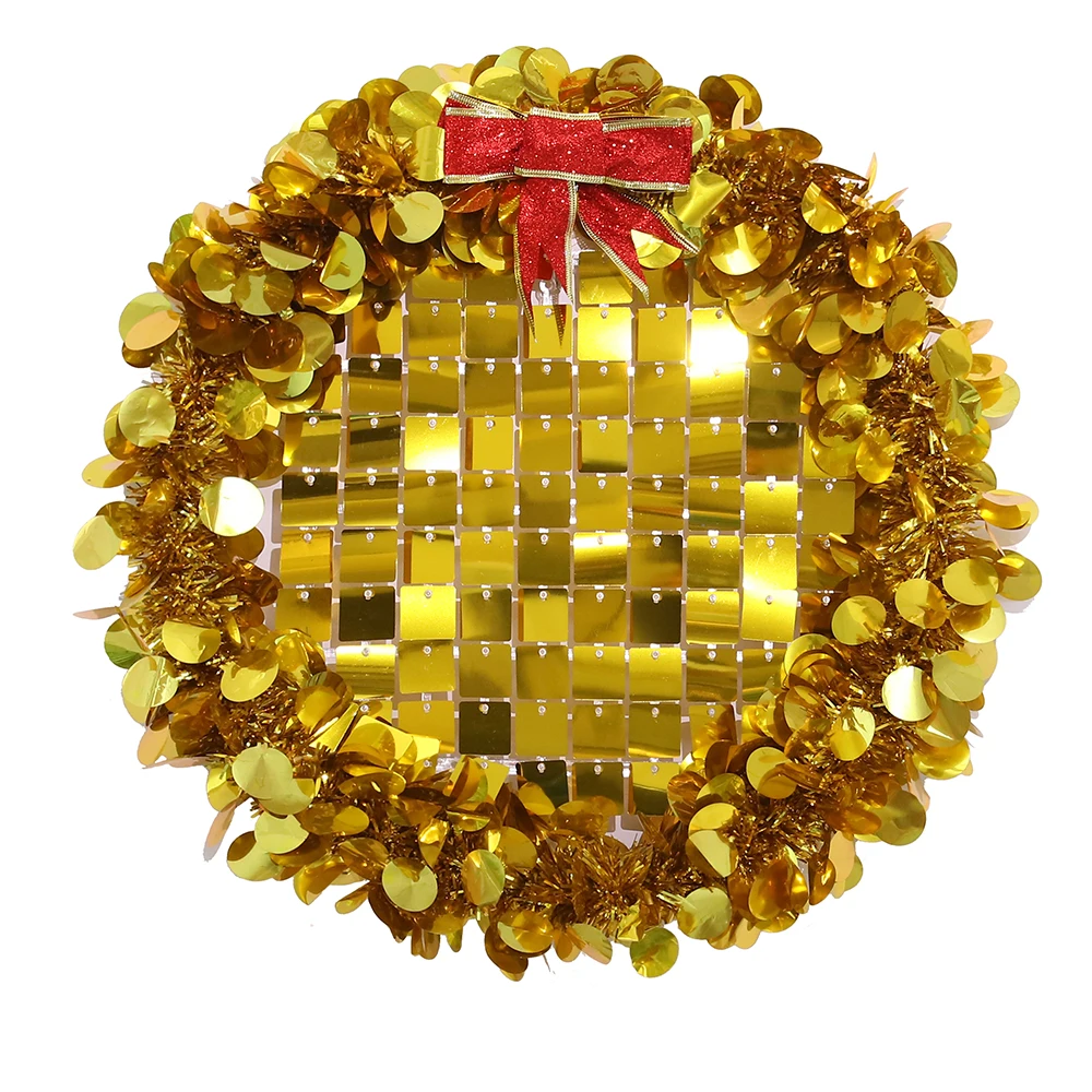 Golden Garland Wall Decoration Painting Party DIY Decoration Party Moving with The Wind Sequins Glitter Christmas Home Interior
Golden Garland Wall Decoration Painting Party DIY Decoration Party Moving with The Wind Sequins Glitter Christmas Home Interior