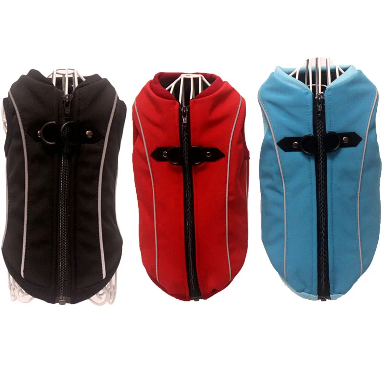 Black Blue Red Dog Clothes Reflective Coat For Small Medium Dogs Chihuahua Sleeve Vest Clothing Leash Ring Warm Jacket Outfit#63
Black Blue Red Dog Clothes Reflective Coat For Small Medium Dogs Chihuahua Sleeve Vest Clothing Leash Ring Warm Jacket Outfit#63