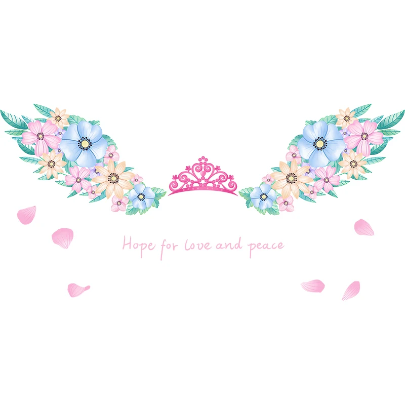Creative Wings Wall Stickers Flowers Room Decoration Girls Bedroom Decor Warm Aesthetic Mural Art DIY Wallpaper Mural
Creative Wings Wall Stickers Flowers Room Decoration Girls Bedroom Decor Warm Aesthetic Mural Art DIY Wallpaper Mural