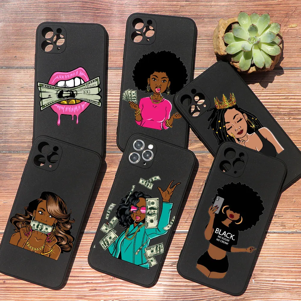 Afro Lola 100 Dollar Money Black Woman Magic Phone Case For iphone 12 Pro Max 11 Pro 7 Plus 8 6s SE XR XS MAX Silicone TPU Cover
Afro Lola 100 Dollar Money Black Woman Magic Phone Case For iphone 12 Pro Max 11 Pro 7 Plus 8 6s SE XR XS MAX Silicone TPU Cover