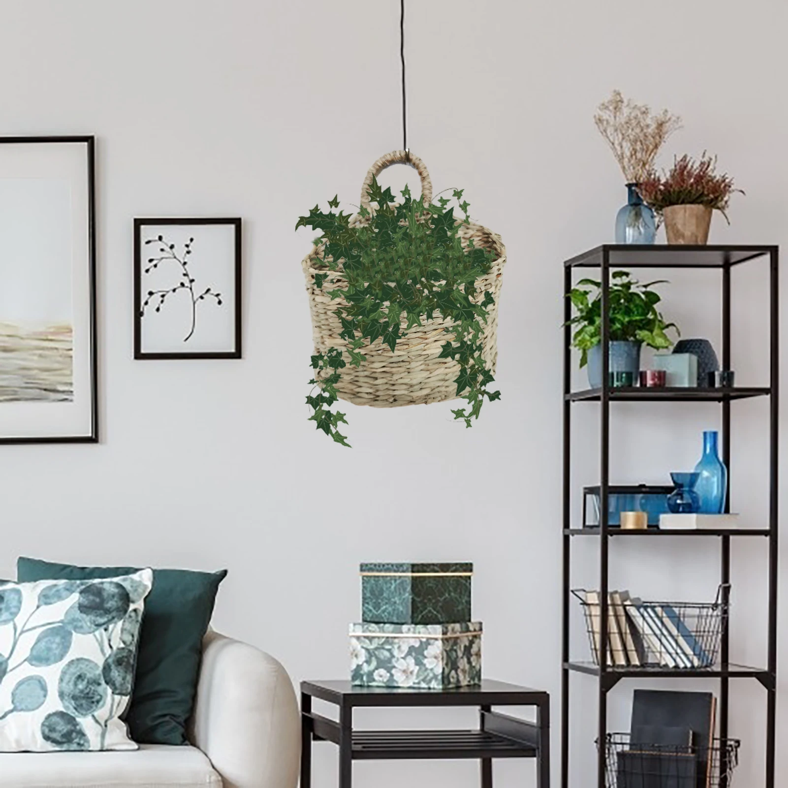 Natural Rattan Storage Basket Kitchen Wall Hanging Storage Basket Creative Pastoral Style Living Room Wall Decor Hanging Basket
Natural Rattan Storage Basket Kitchen Wall Hanging Storage Basket Creative Pastoral Style Living Room Wall Decor Hanging Basket