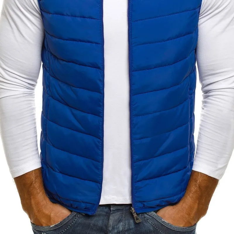 Winter Vest Men Warm Short Solid Sleeveless Stand-up Collar Jacket Casual Waistcoat Slim Windproof Sports Coat Male Clothes
Winter Vest Men Warm Short Solid Sleeveless Stand-up Collar Jacket Casual Waistcoat Slim Windproof Sports Coat Male Clothes