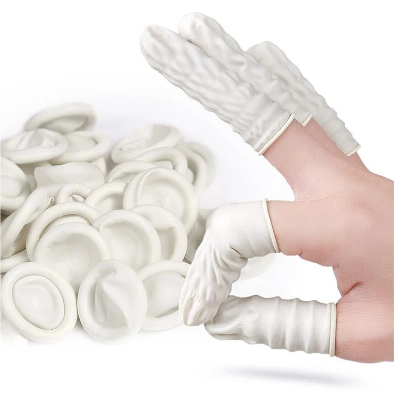 50/100Pcs Disposable Finger Cover Natural Rubber Gloves Non-slip Latex Finger Cover Finger Protector Gloves
50/100Pcs Disposable Finger Cover Natural Rubber Gloves Non-slip Latex Finger Cover Finger Protector Gloves