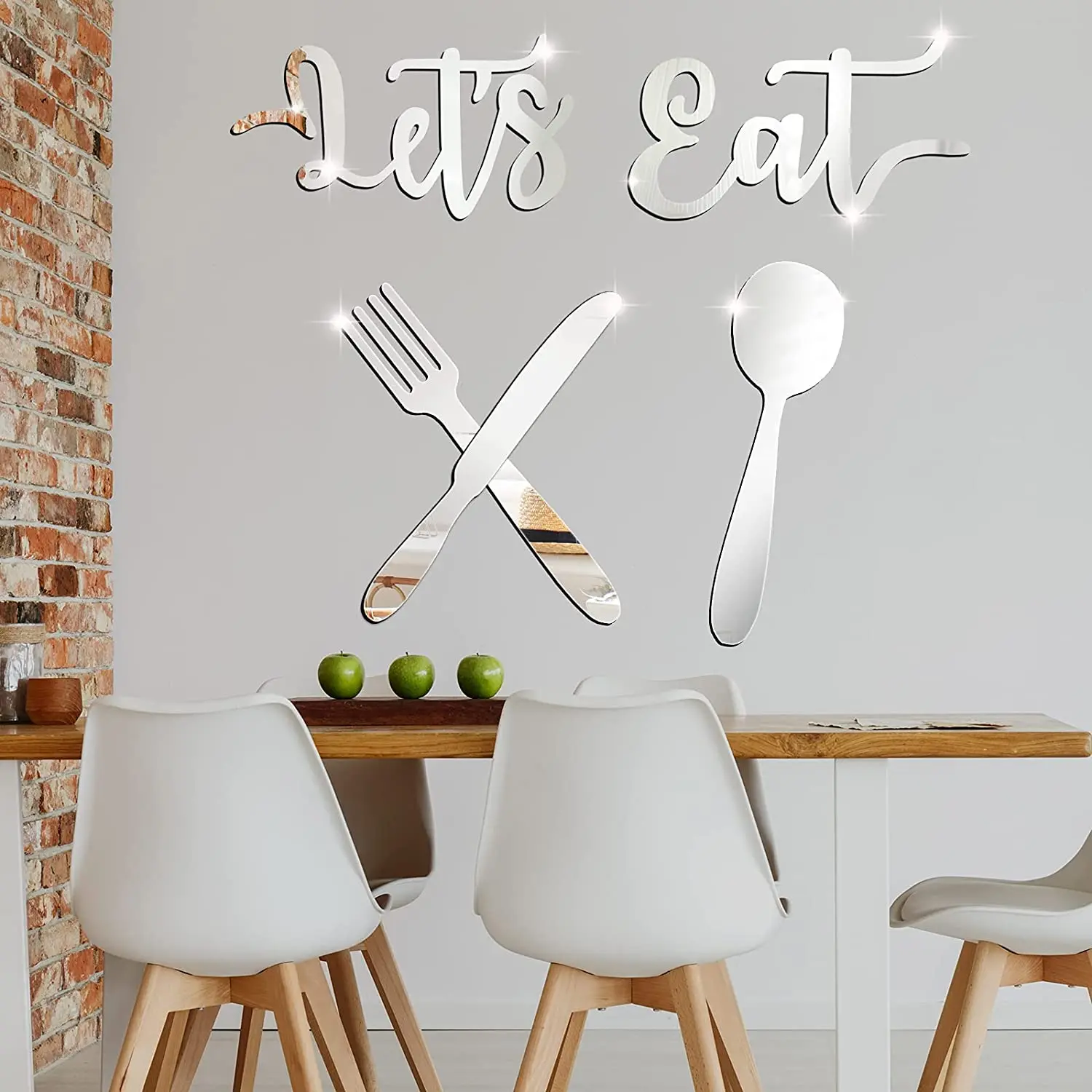 5pcs Fork Knife Spoon 3D Bathroom Home Decor Acrylic Wall DIY Mirror Lrregular Reflective Mirror Living Decoration Salon Sticker
5pcs Fork Knife Spoon 3D Bathroom Home Decor Acrylic Wall DIY Mirror Lrregular Reflective Mirror Living Decoration Salon Sticker
