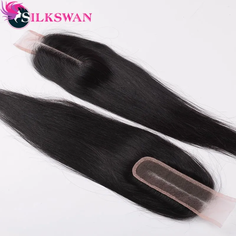Silkswan Hair Straight Lace Closure 2x6 Brazilian Human Hair Natural Color 100% Remy Hair Kim K Closure Middle Part For Woman
Silkswan Hair Straight Lace Closure 2x6 Brazilian Human Hair Natural Color 100% Remy Hair Kim K Closure Middle Part For Woman
