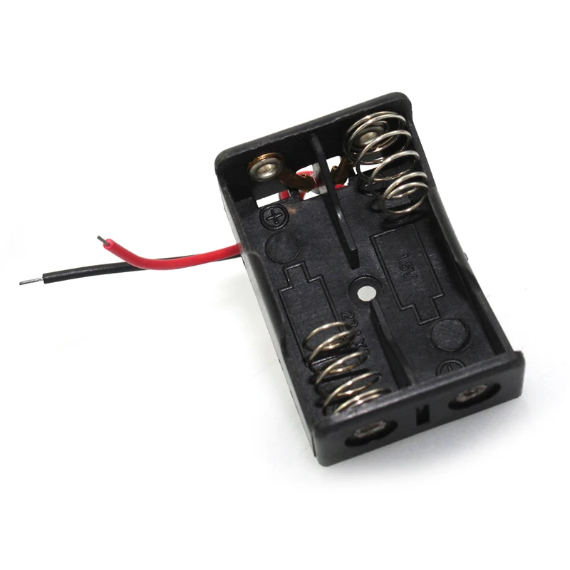 400pcs/lot 2 X 12V 23A/A23 27A Batteries Holder Storage Box Spring Clip 12V 23A Doorbell Car Battery Shell Case With Wires Leads
400pcs/lot 2 X 12V 23A/A23 27A Batteries Holder Storage Box Spring Clip 12V 23A Doorbell Car Battery Shell Case With Wires Leads
