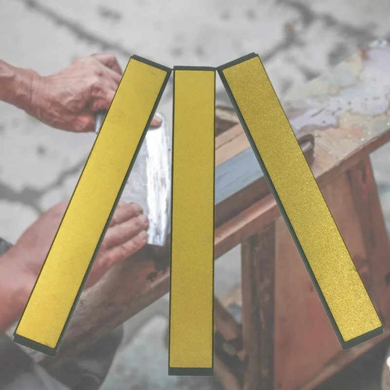 3 шт. точилка для ножей, титановый Алмазный точильный камень для кухонных ножей, камень для шлифовки краев, зернистость 240/600/1000
3 шт. точилка для ножей, титановый Алмазный точильный камень для кухонных ножей, камень для шлифовки краев, зернистость 240/600/1000