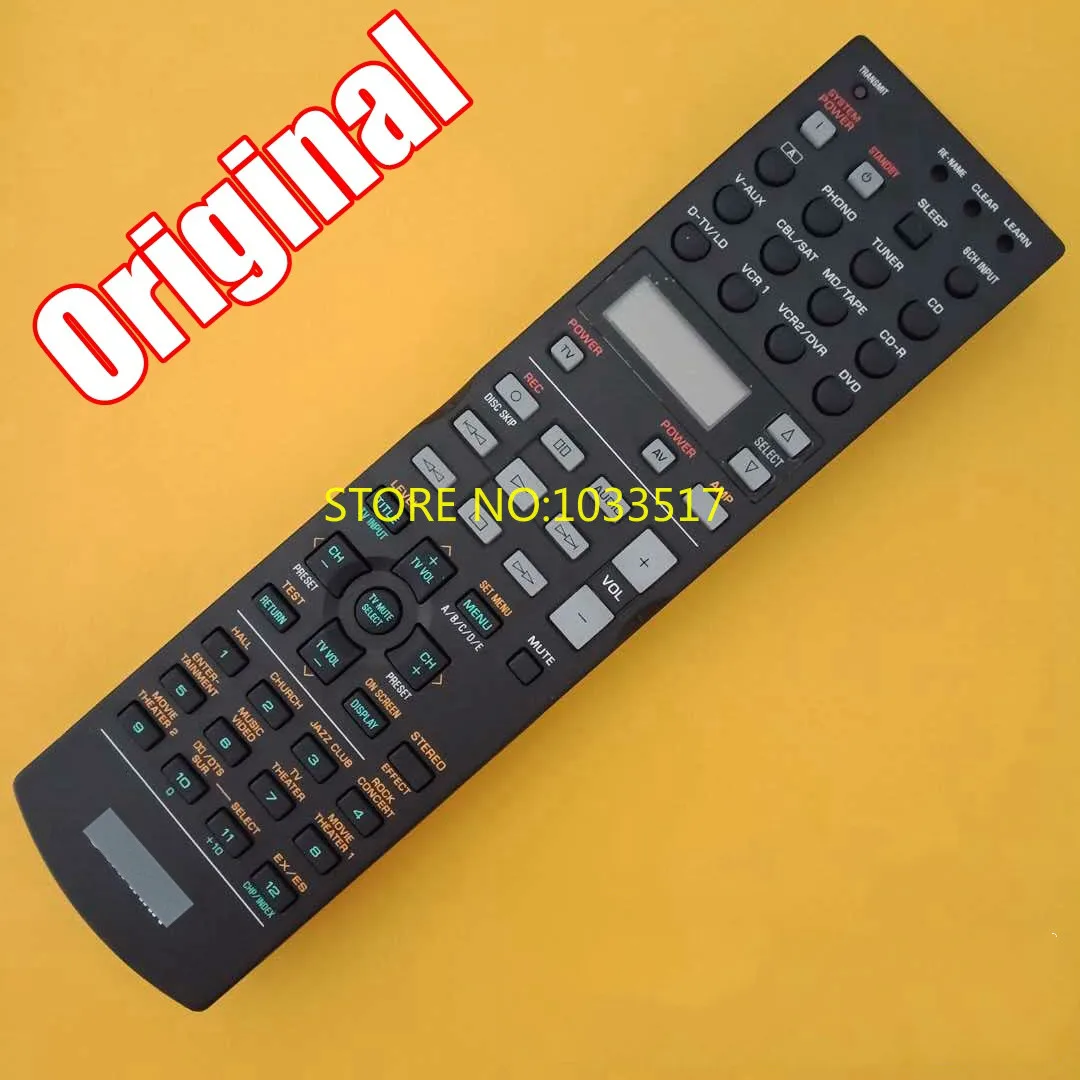 Original remote control RAV235 For YAMAHA RAV230 RAV231 RAV232 RAV236 RAV237 RAV238 RAV239 RAV234 V927210 us power amplifier
Original remote control RAV235 For YAMAHA RAV230 RAV231 RAV232 RAV236 RAV237 RAV238 RAV239 RAV234 V927210 us power amplifier