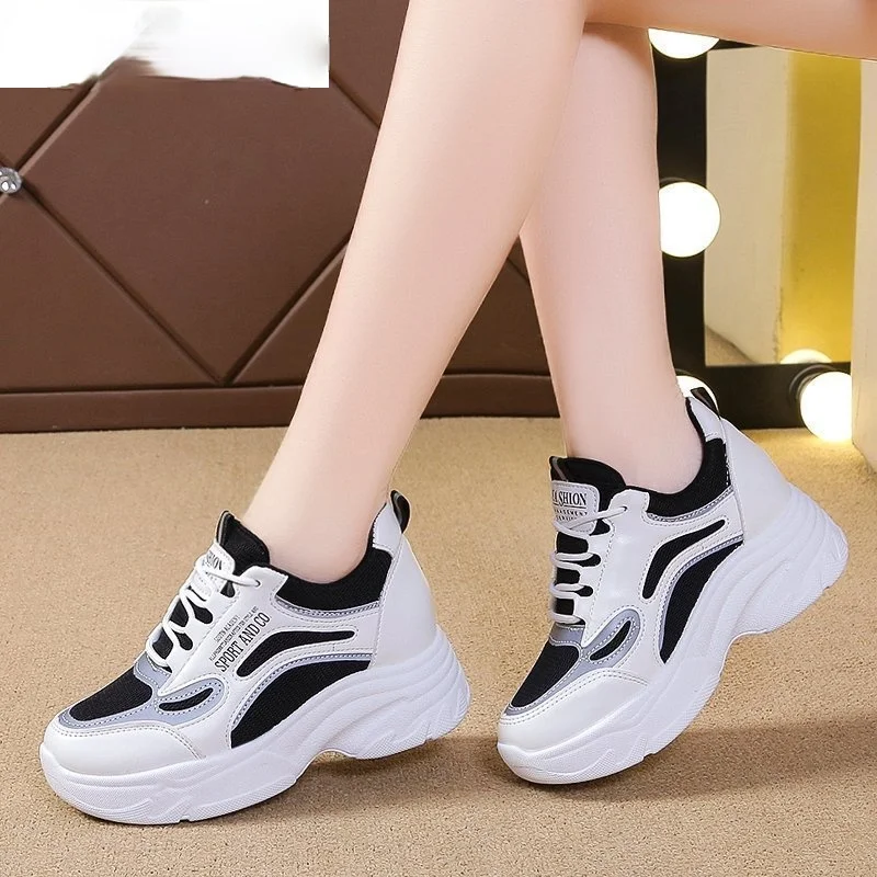 New Comfortable Walking Women Casual Shoes Spring Fashion Cross Strap Women Vulcanized Shoes Thick-soled Sneakers Woman Shoes
New Comfortable Walking Women Casual Shoes Spring Fashion Cross Strap Women Vulcanized Shoes Thick-soled Sneakers Woman Shoes
