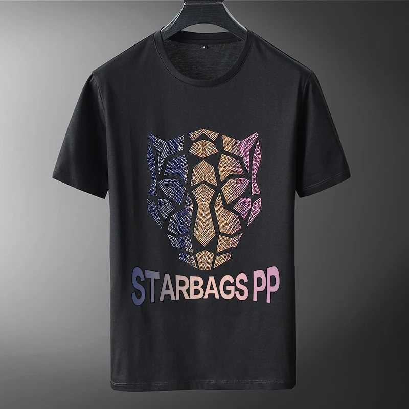 Starbags pp 2020 short sleeve T-shirt men's fashion skull hot diamond spring and summer cotton shirt T-shirt
Starbags pp 2020 short sleeve T-shirt men's fashion skull hot diamond spring and summer cotton shirt T-shirt